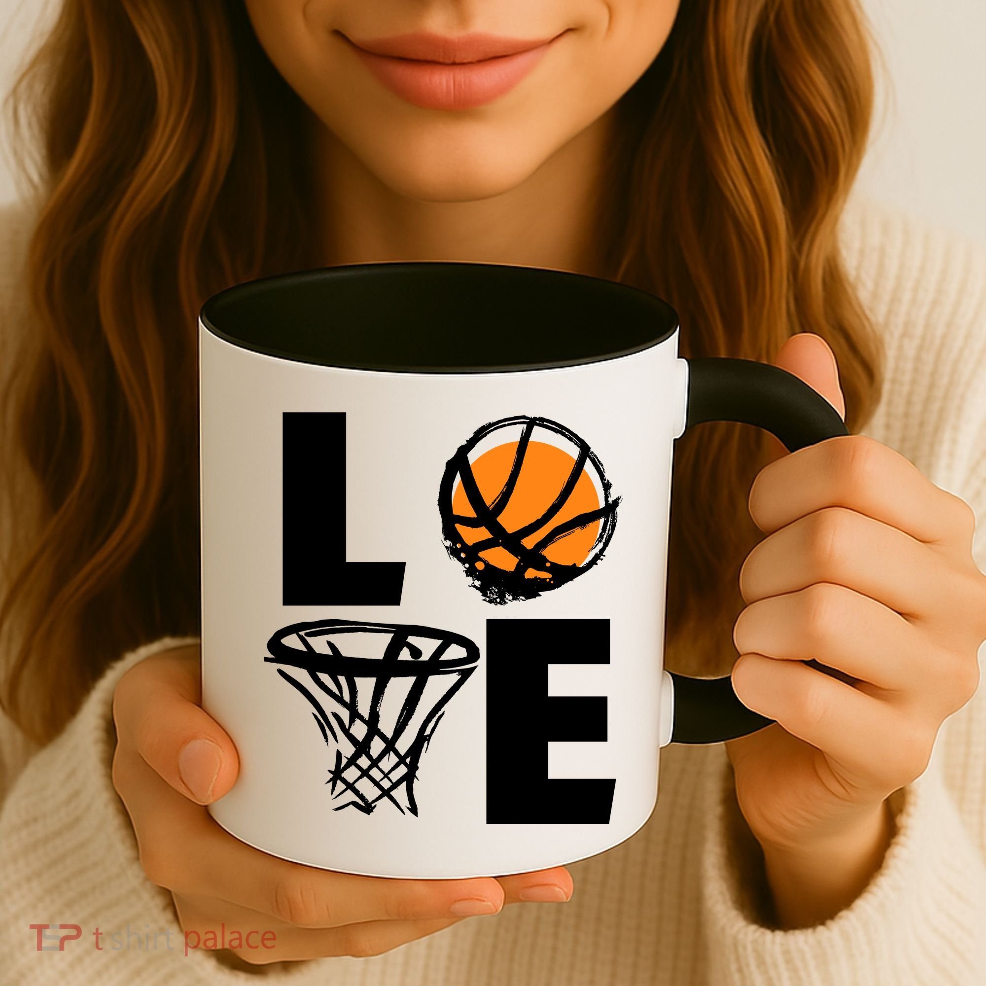 Love Basketball Hoop Coffee Mug