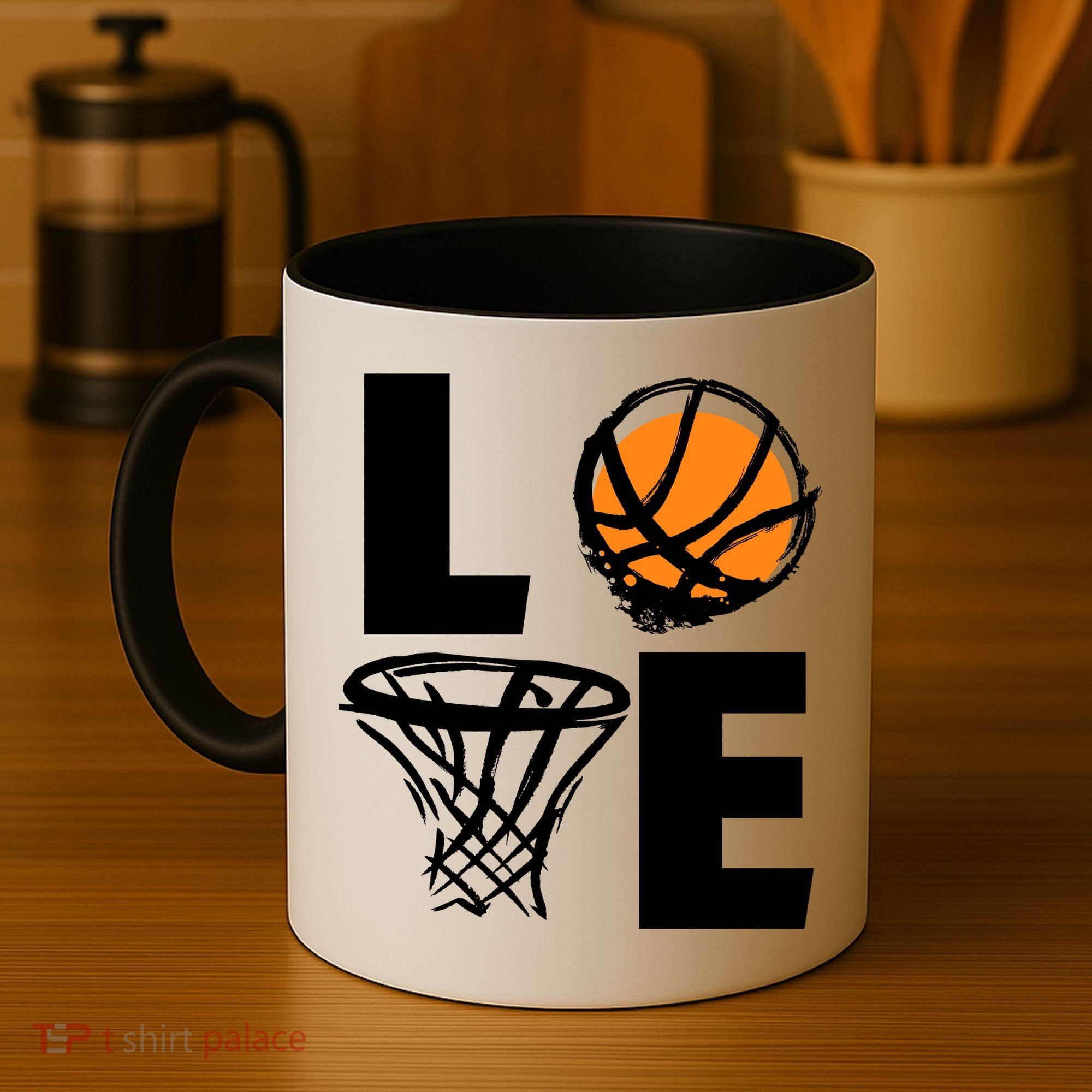 Love Basketball Hoop Coffee Mug