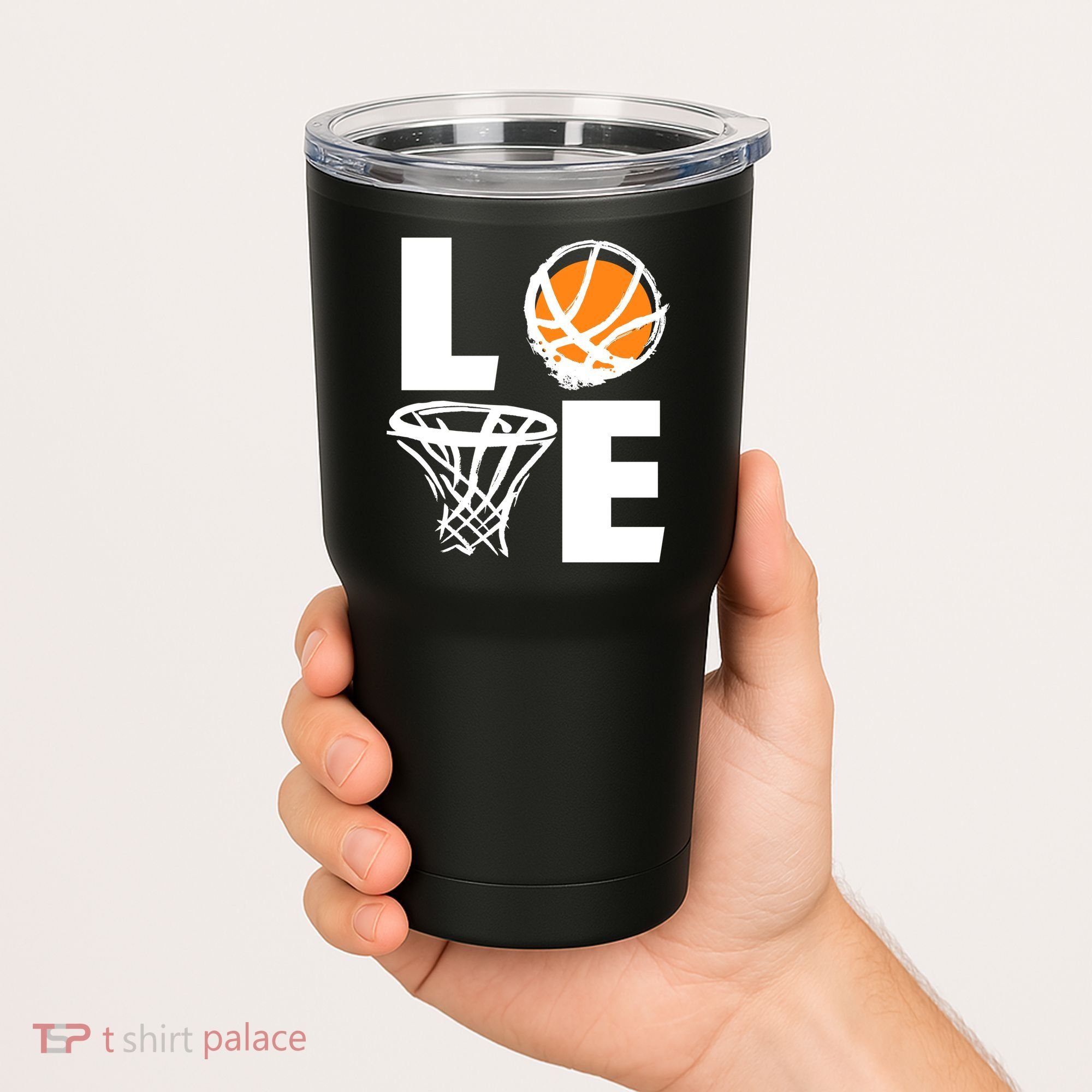 Love Basketball Hoop Tumbler