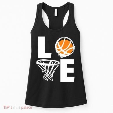 Love Basketball Hoop Women's Tank Top