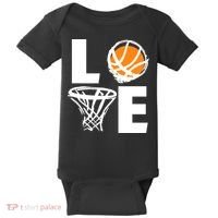Love Basketball Hoop Baby Bodysuit thumb 0