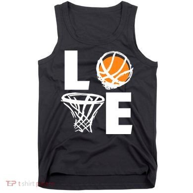 Love Basketball Hoop Tank Top
