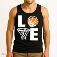 Love Basketball Hoop Tank Top thumb 3