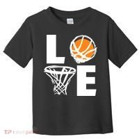 Love Basketball Hoop Toddler T-Shirt thumb 0