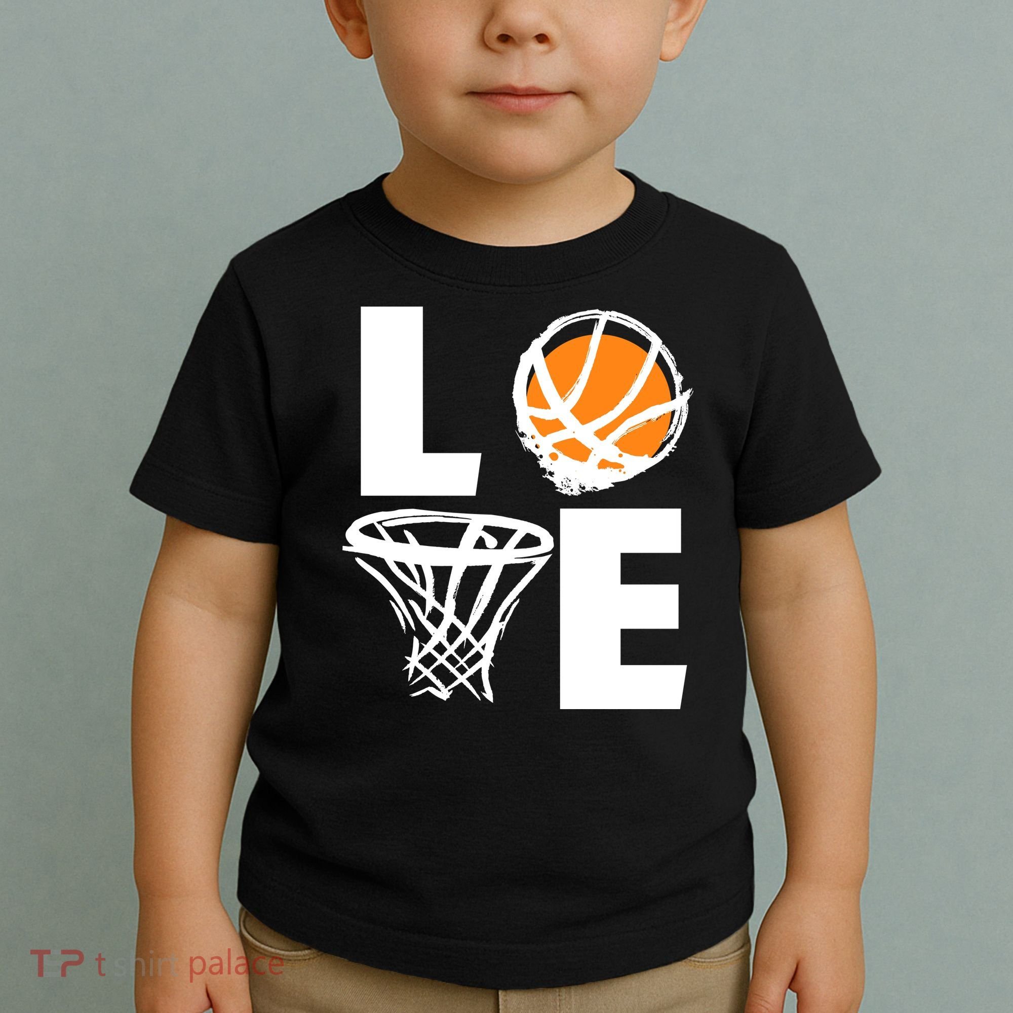 Love Basketball Hoop Toddler T-Shirt