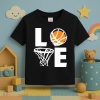 Love Basketball Hoop Toddler T-Shirt thumb 3