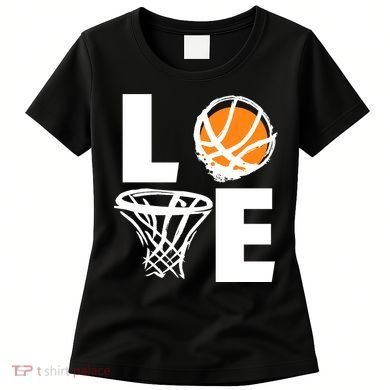 Love Basketball Hoop Women's T-Shirt
