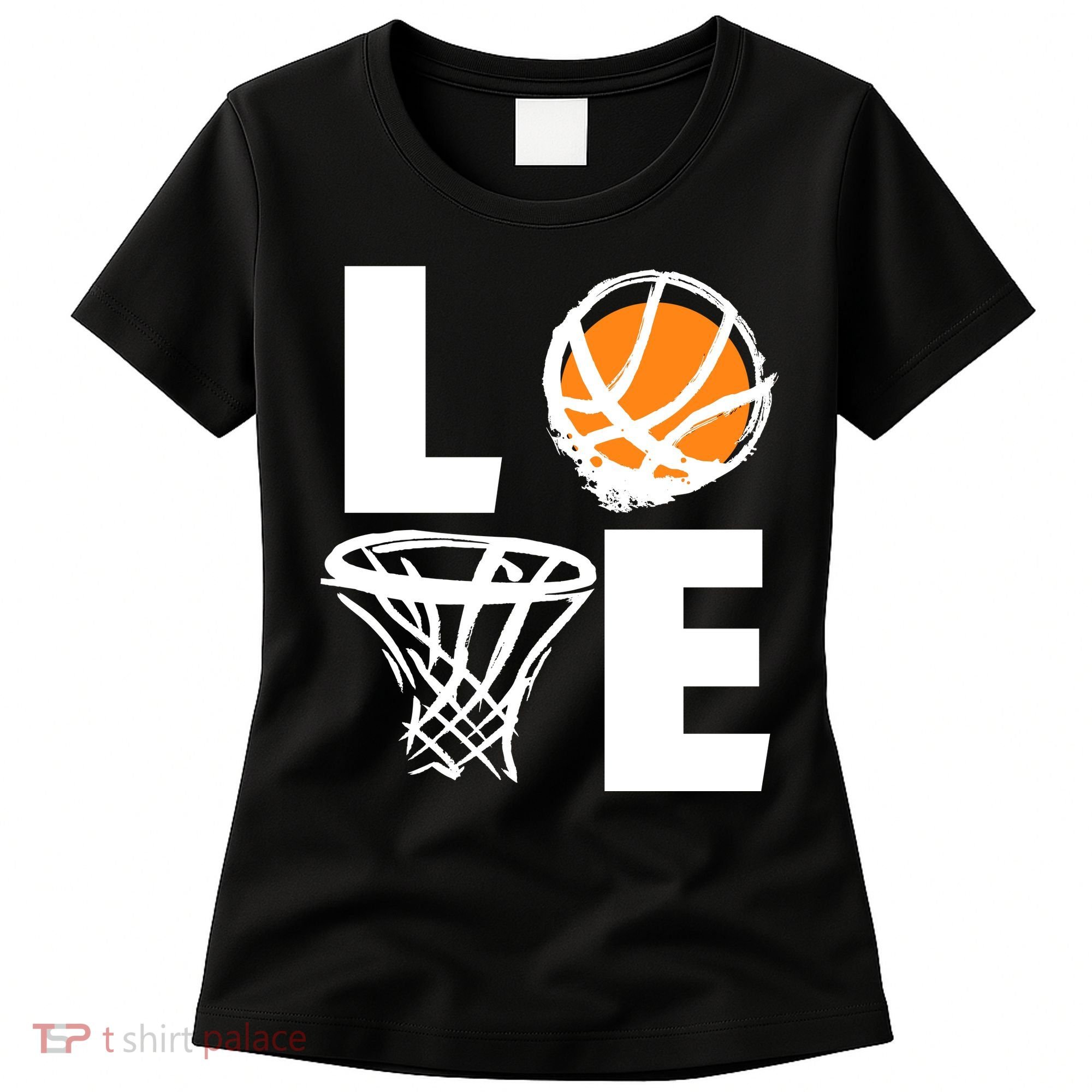 Love Basketball Hoop Women's T-Shirt