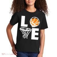 Love Basketball Hoop Kids T-Shirt thumb 2