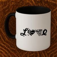 Love Basketball Symbols  Coffee Mug thumb 2