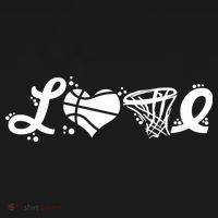 Love Basketball Symbols  Ornament thumb 1