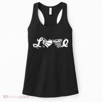 Love Basketball Symbols  Women's Tank Top thumb 0