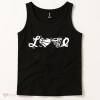 Love Basketball Symbols  Tank Top thumb 2