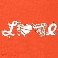 Love Basketball Symbols  Long Sleeve Shirt thumb 2