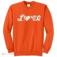 Love Basketball Symbols  Sweatshirt thumb 0
