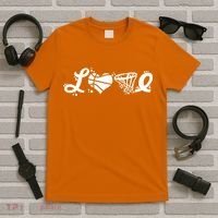 Love Basketball Symbols  T-Shirt thumb 5