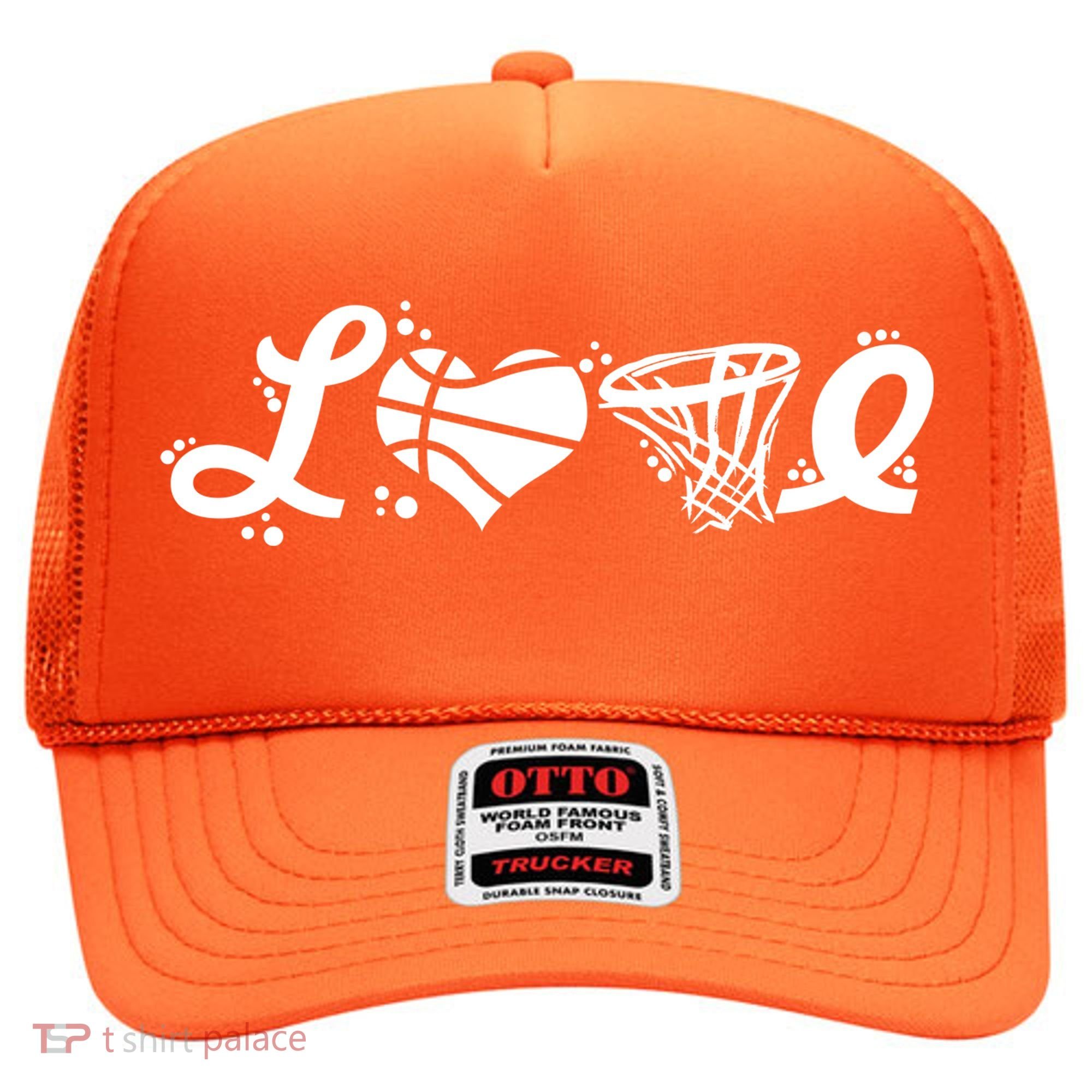 Love Basketball Symbols  Hat