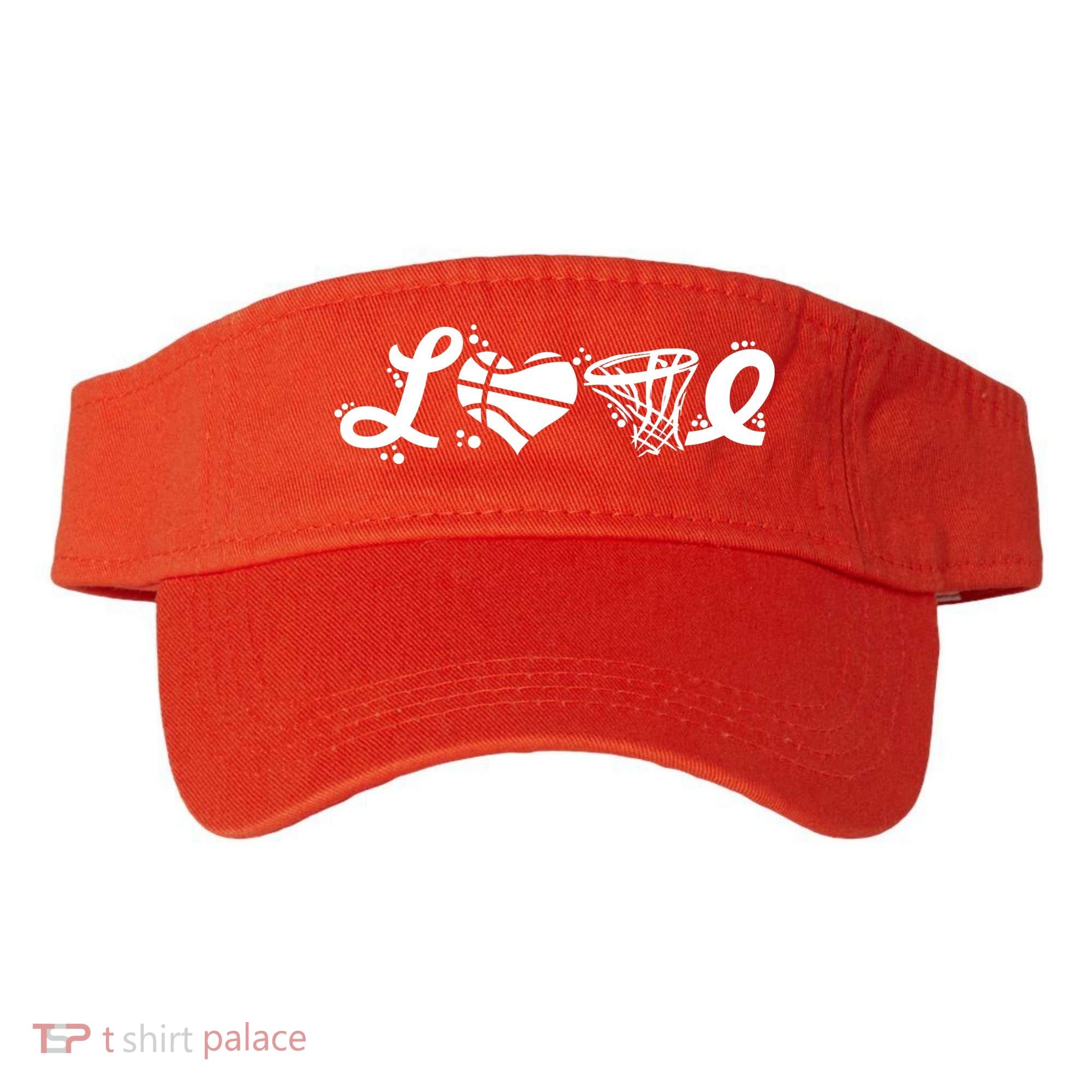 Love Basketball Symbols  Visor