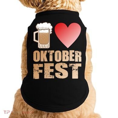 Love Beer Ocktoberfest Doggie Tank