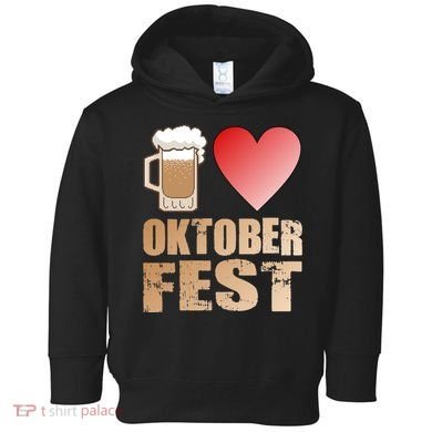 Love Beer Ocktoberfest Toddler Hoodie