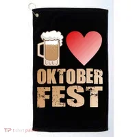 Love Beer Ocktoberfest Golf Towel thumb 0