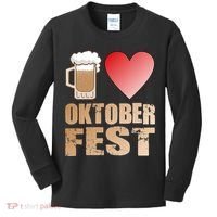 Love Beer Ocktoberfest Kids Long Sleeve Shirt thumb 0