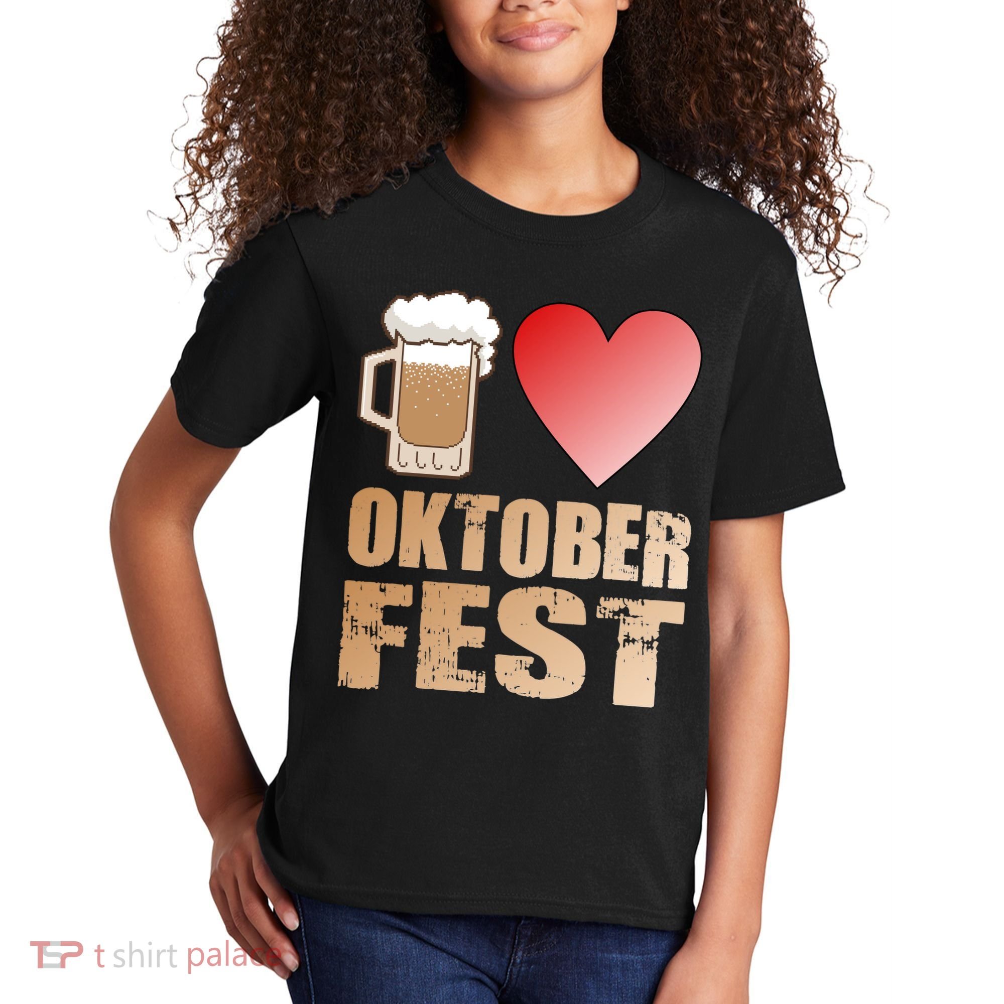 Love Beer Ocktoberfest Kids T-Shirt