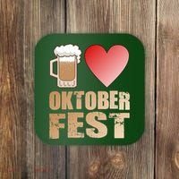 Love Beer Ocktoberfest Coaster thumb 0