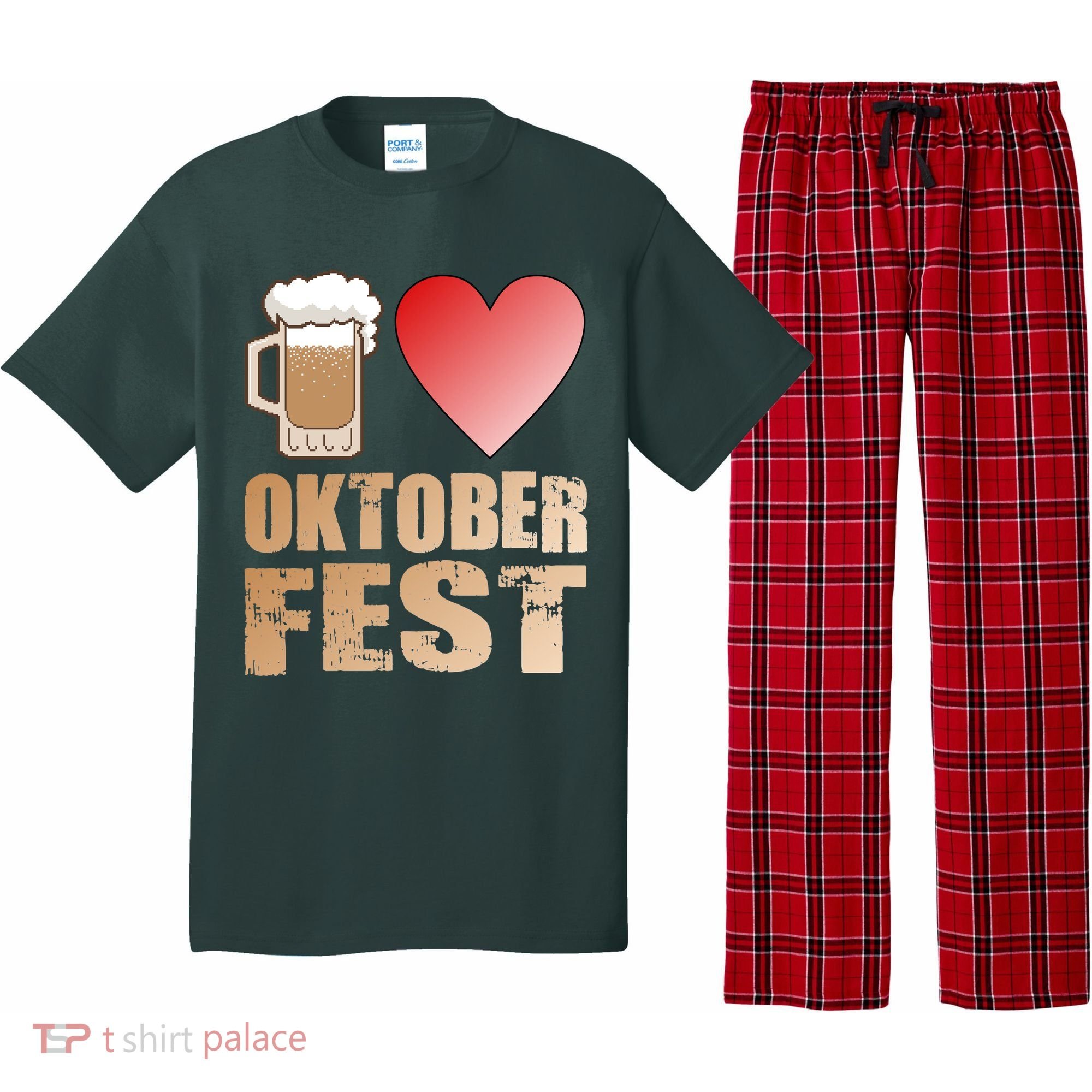 Love Beer Ocktoberfest Pajama Set
