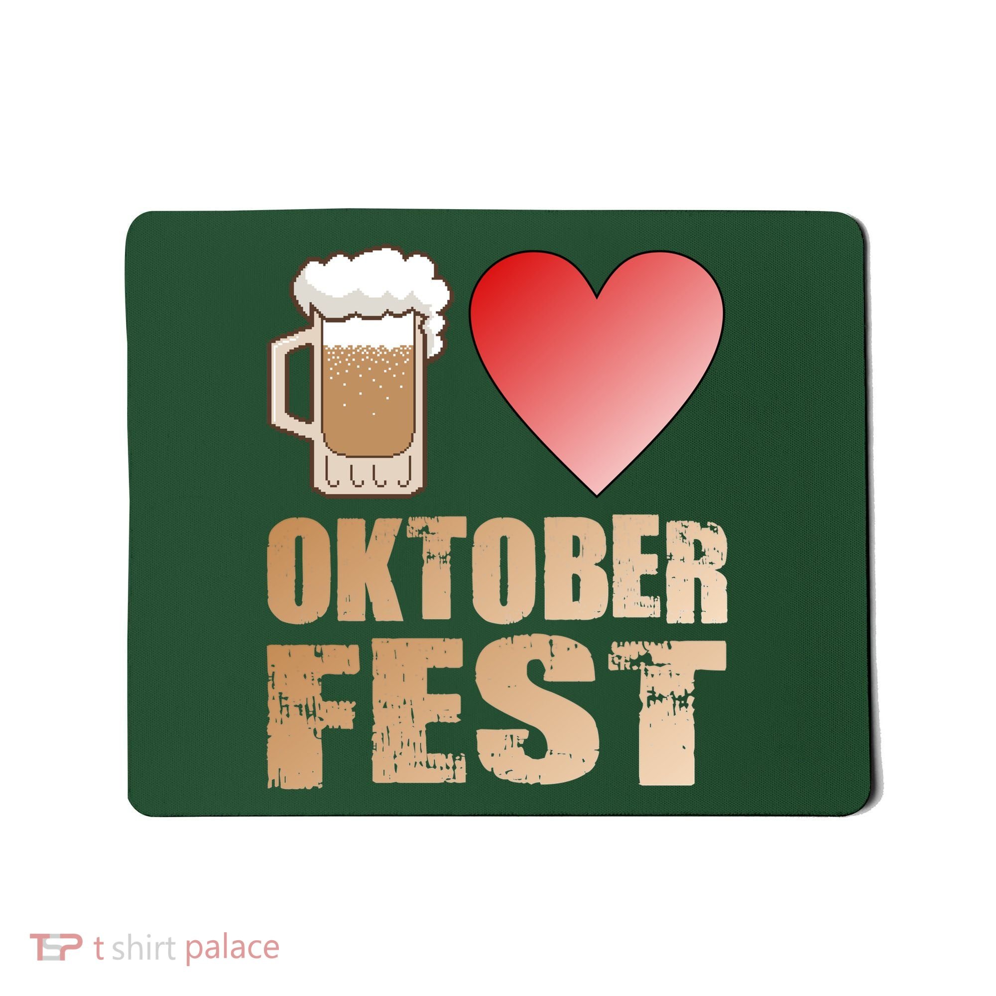 Love Beer Ocktoberfest Mousepad