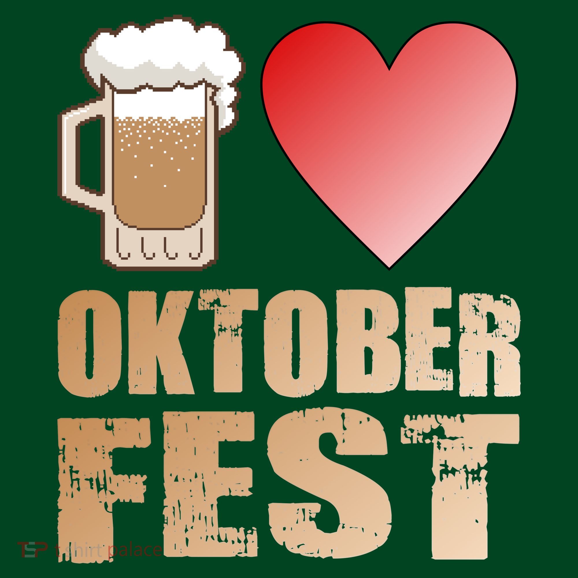 Love Beer Ocktoberfest Mousepad