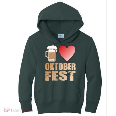 Love Beer Ocktoberfest Kids Hoodie