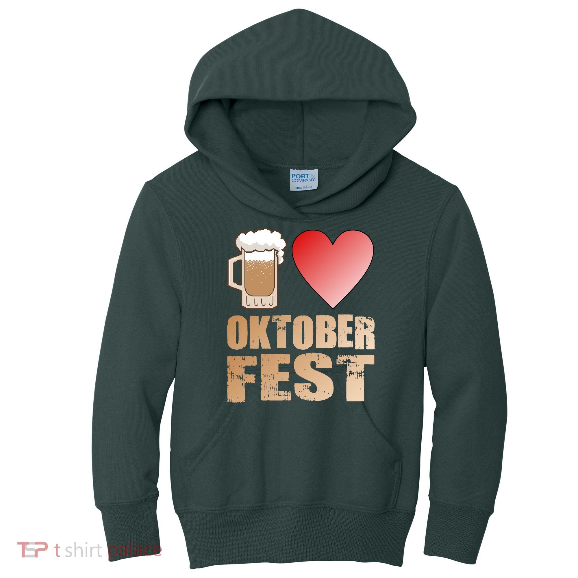 Love Beer Ocktoberfest Kids Hoodie