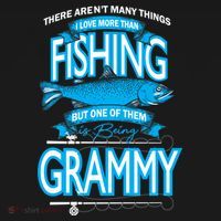 Love Being Grammy More Than Fishing T-Shirt thumb 7