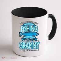 Love Being Grammy More Than Fishing Coffee Mug thumb 1