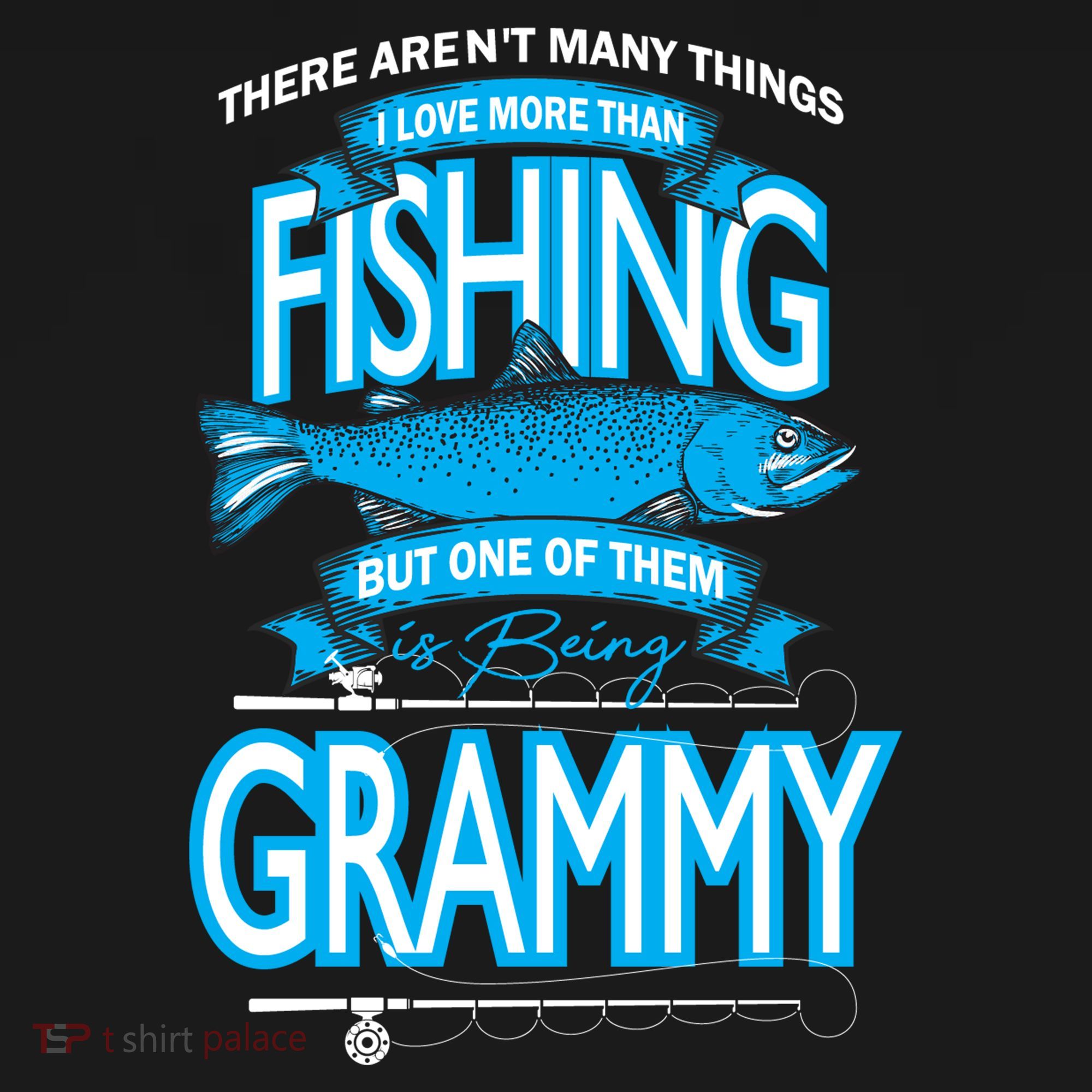 Love Being Grammy More Than Fishing Mousepad