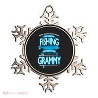 Love Being Grammy More Than Fishing Ornament thumb 0