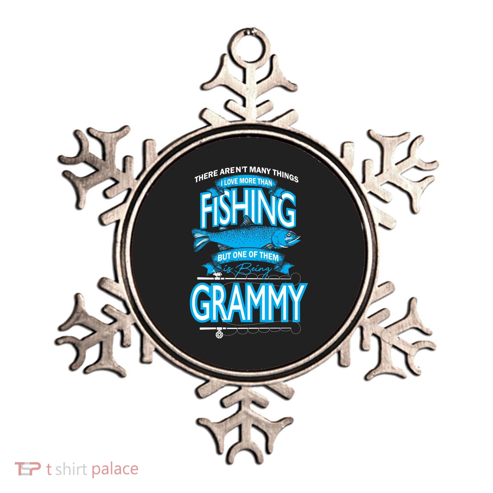 Love Being Grammy More Than Fishing Ornament