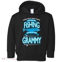 Love Being Grammy More Than Fishing Toddler Hoodie thumb 0
