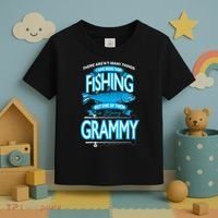 Love Being Grammy More Than Fishing Toddler T-Shirt thumb 3