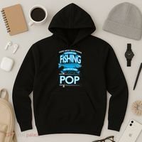 Love Being Pop More Than Fishing Hoodie thumb 3