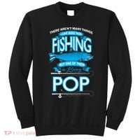 Love Being Pop More Than Fishing Sweatshirt thumb 0