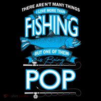 Love Being Pop More Than Fishing Sweatshirt thumb 3