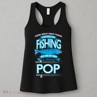 Love Being Pop More Than Fishing Women's Tank Top thumb 3