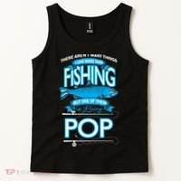 Love Being Pop More Than Fishing Tank Top thumb 2