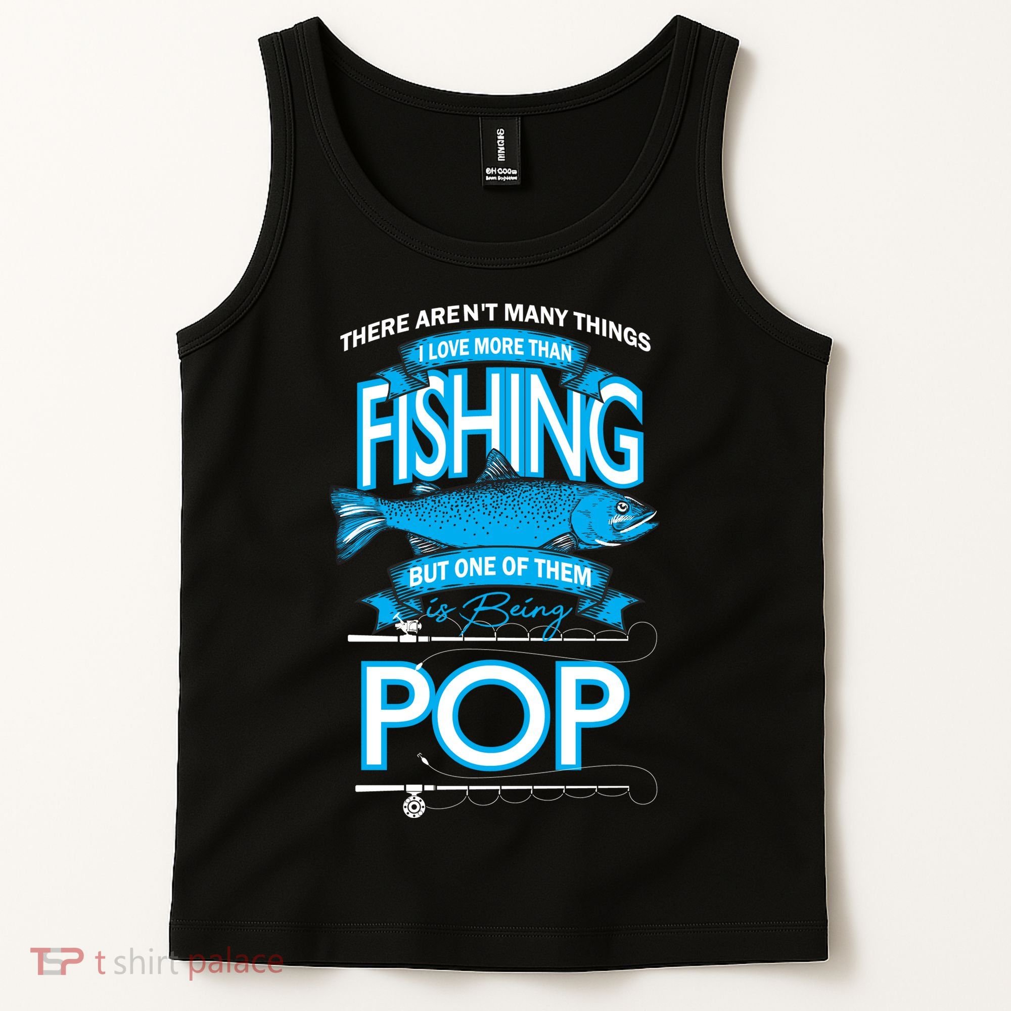 Love Being Pop More Than Fishing Tank Top