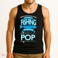Love Being Pop More Than Fishing Tank Top thumb 3