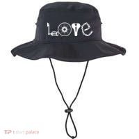 Love Bicycle Bike Cycling Bucket Hat thumb 0