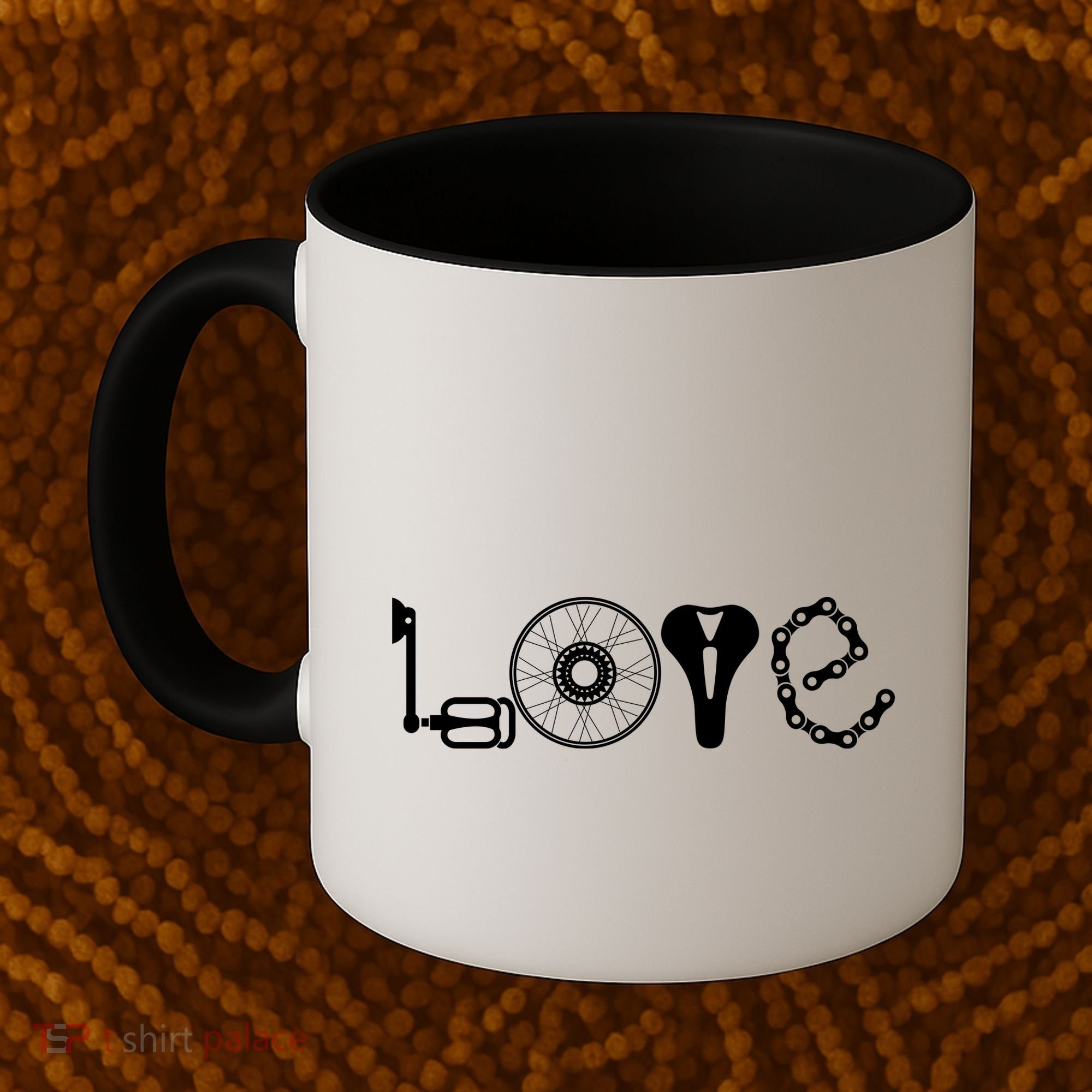 Love Bicycle Bike Cycling Coffee Mug