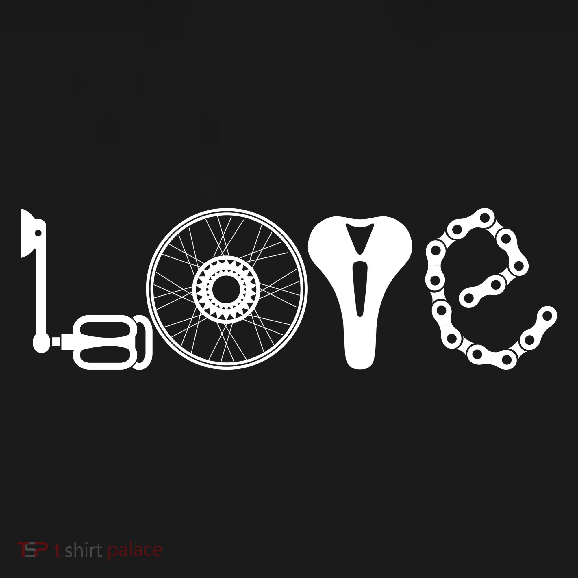 Love Bicycle Bike Cycling Ornament
